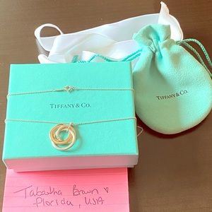 Authentic Tiffany Interlocking Circles